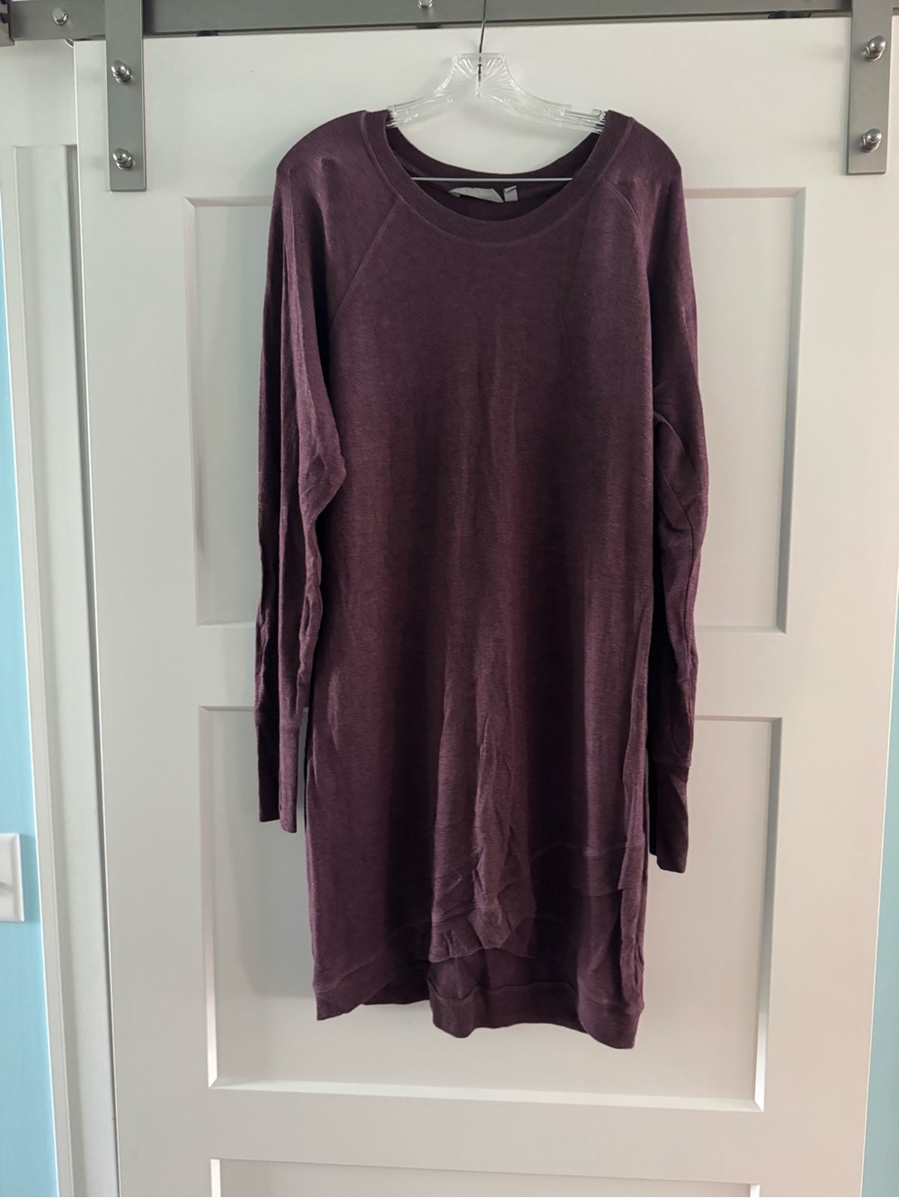 Athleta Plum Long Sleeve Sweater Dress
